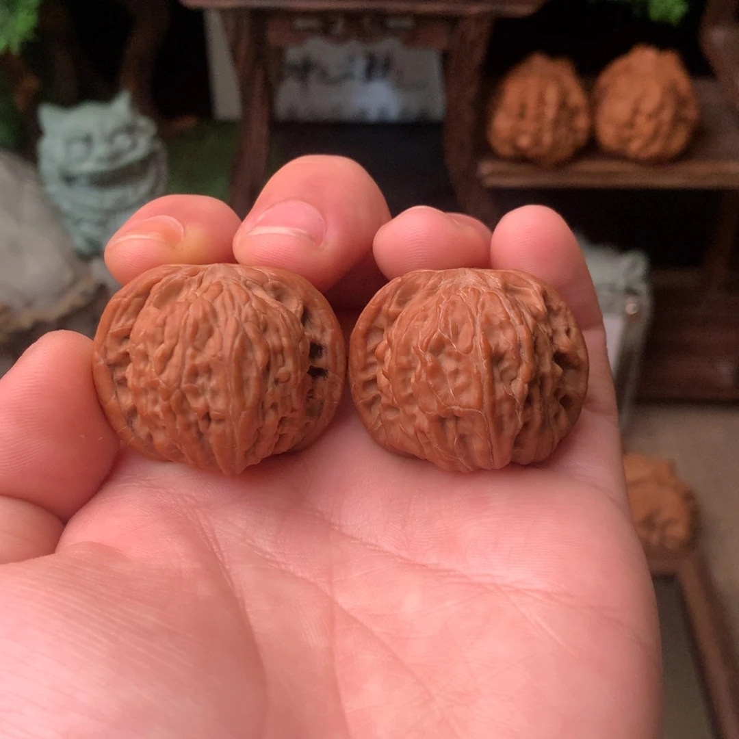 文玩核桃把件35尺寸正磨