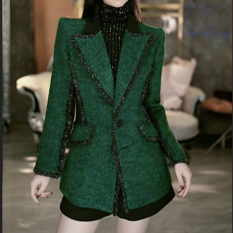 12-5【艺术氛围】法式重工气质百搭外套