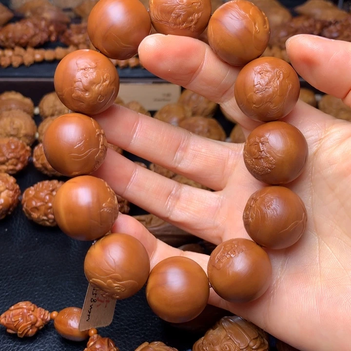 橄榄核手串/手链游*鱼罗汉