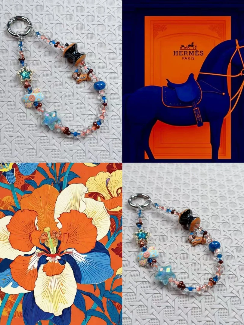 A170LALA原创进口米珠高端手机链［视觉］