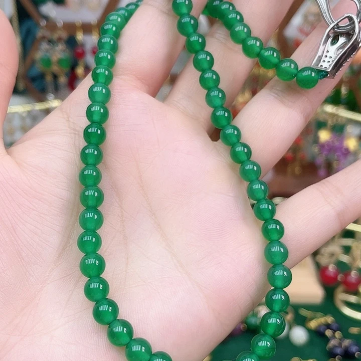 玛瑙/玉髓合金颈饰