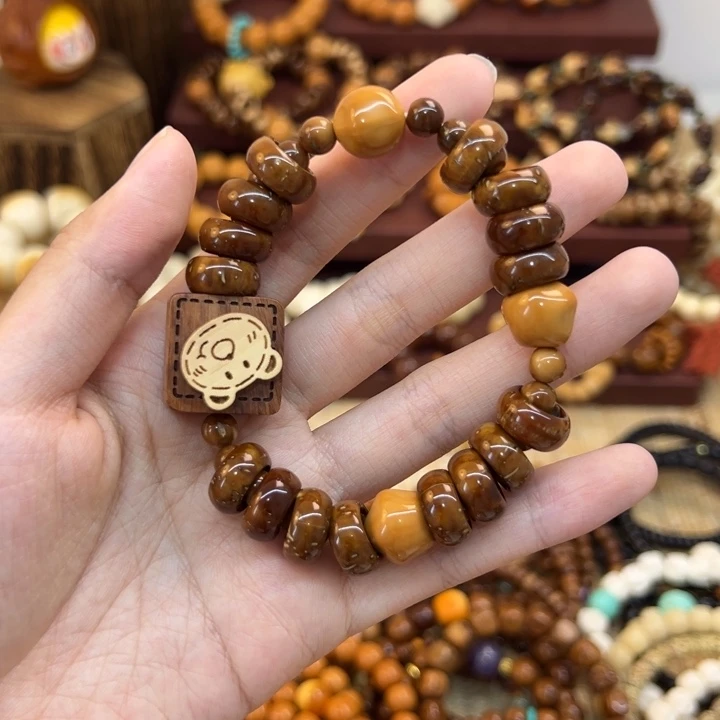 手串紫金鼠甜甜圈手串三拼