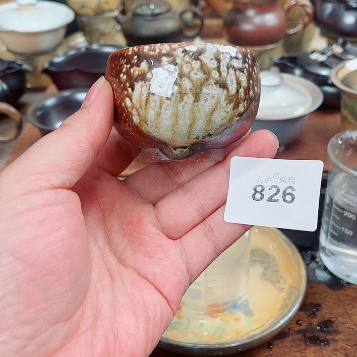 沁庐柴窑古法柴烧全手工茶具