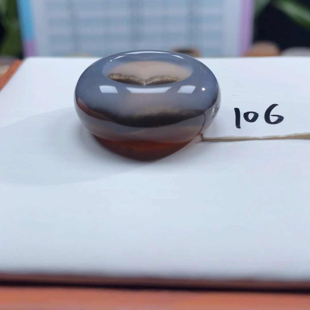 玛瑙/玉髓未镶嵌戒指Z17.3港15