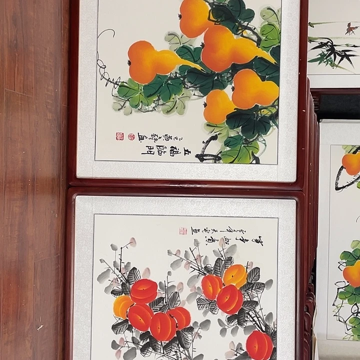 国画带框尺寸63*63厘米