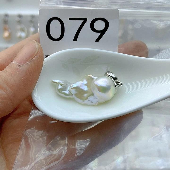 淡水珍珠颈饰银S925镶嵌