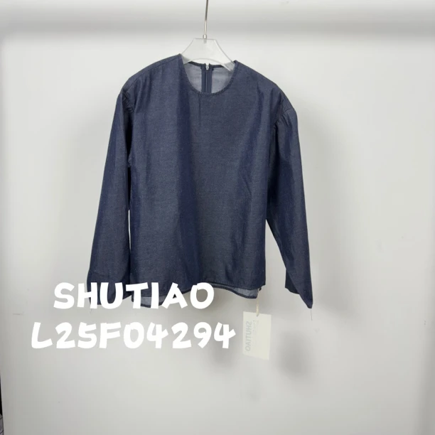 【SHUTIAO】2025夏季：新款小众设计款衬衫L25F04294