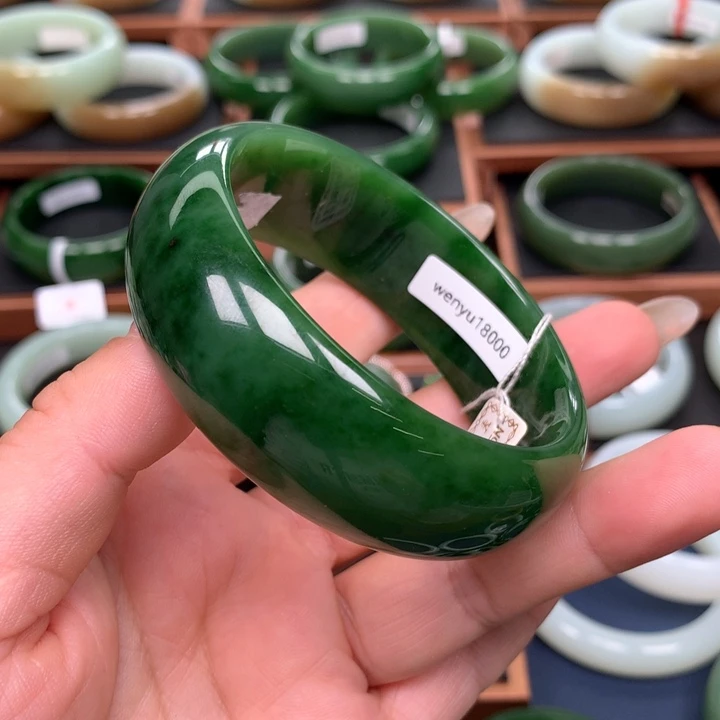 和田玉（碧玉）5960圈口未镶嵌