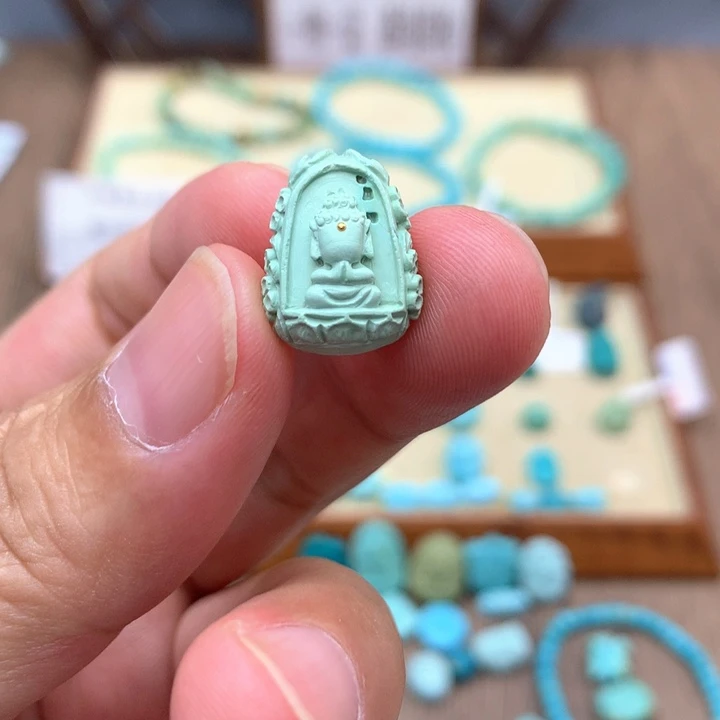 绿松石未镶嵌3配饰