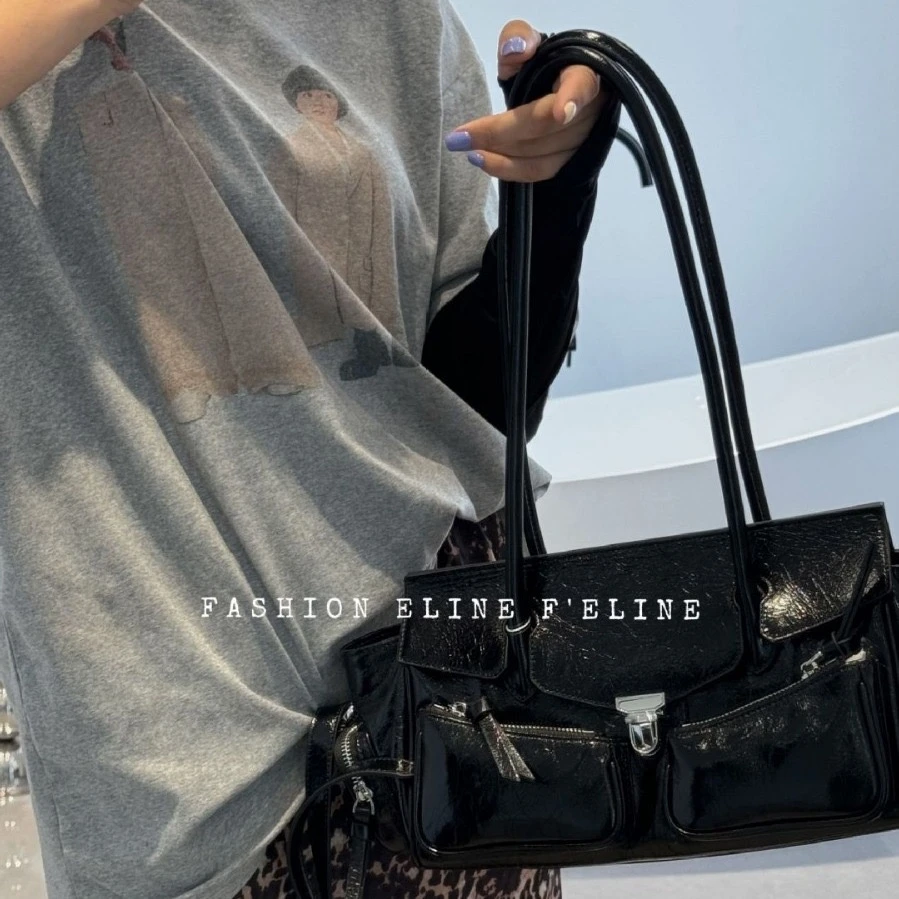 气质L轻奢女士大牌时尚真皮单肩斜跨包V百搭休闲包包【小妮】