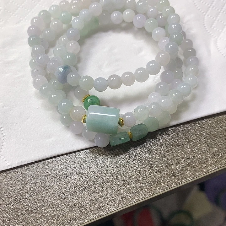 翡翠未镶嵌颈饰卡6