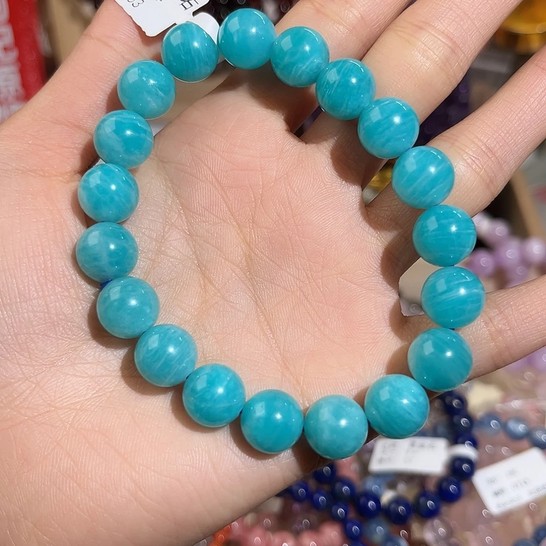 烟晶手链未镶嵌魚****e14手围天河石864