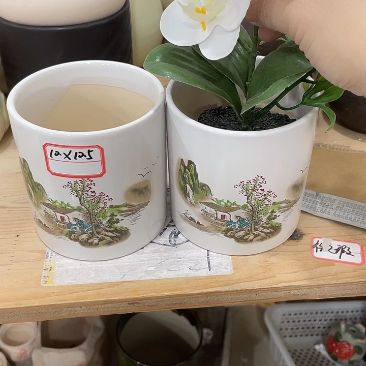陶瓷花盆凑12米包邮