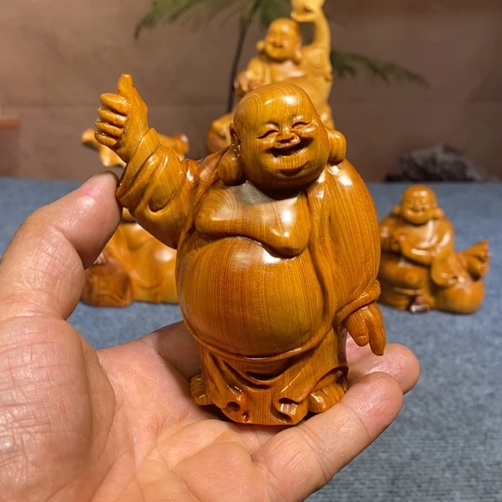 柏木（崖柏）木雕工艺品摆件家居崖柏手把件