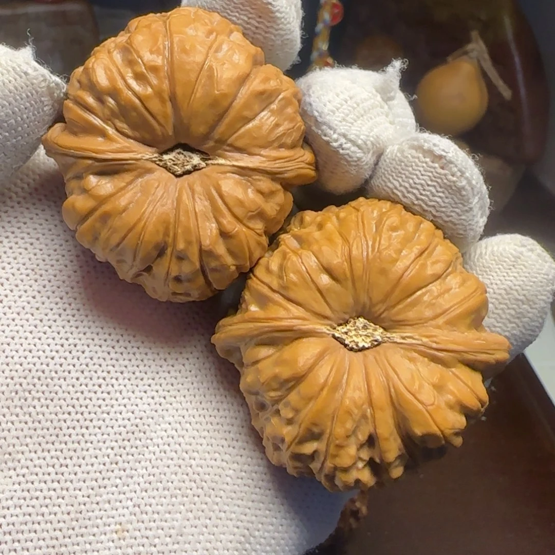 把件文玩核桃南瓜墩（微瑕）