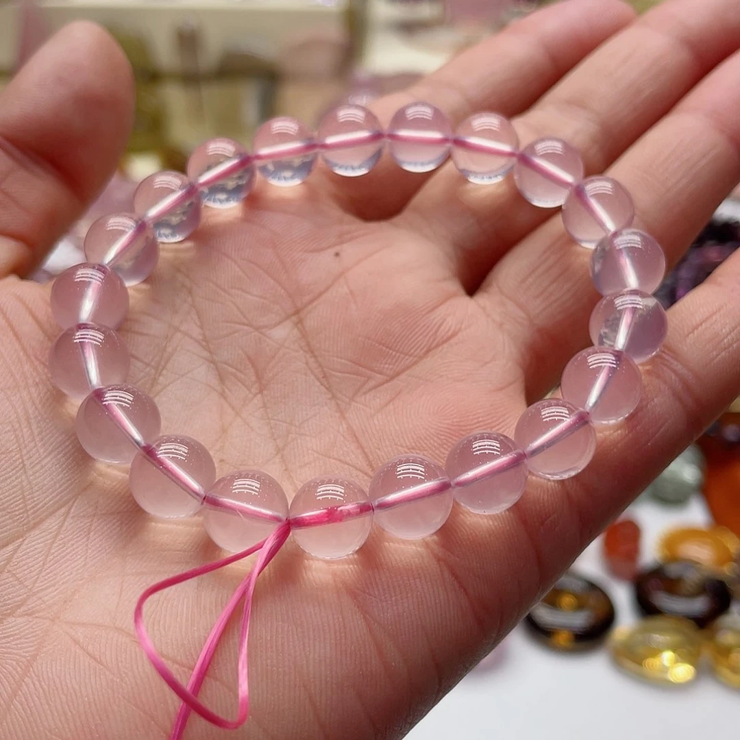 水晶手链未镶嵌粉晶