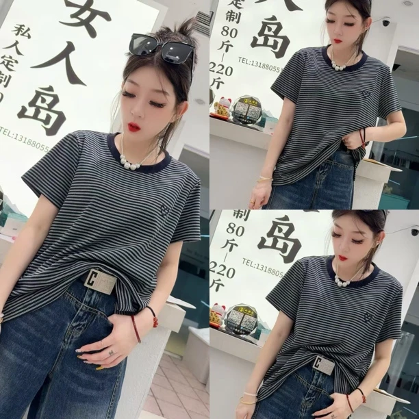 5587显瘦爱心半袖（衣长63左右）