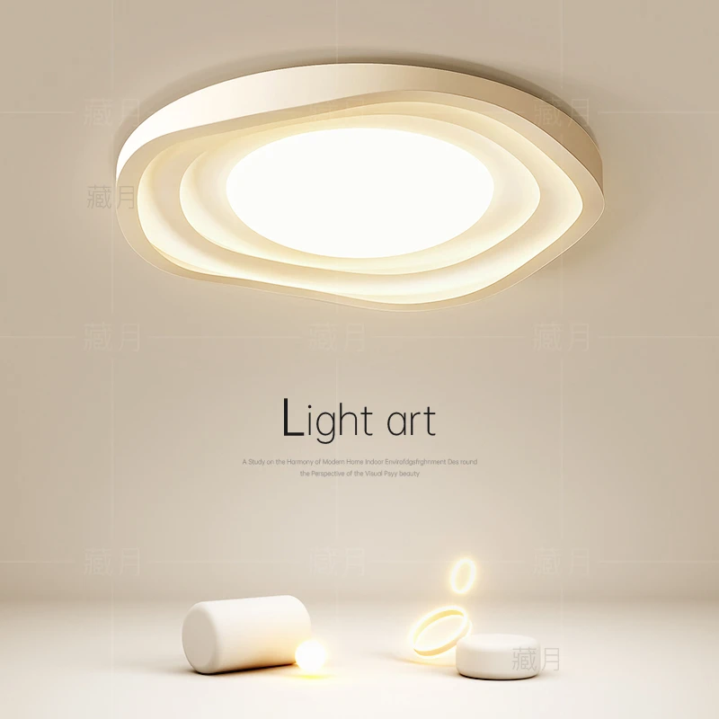 客厅灯现代简约大气2024新款主卧室灯创意led吸顶灯餐厅房间灯具