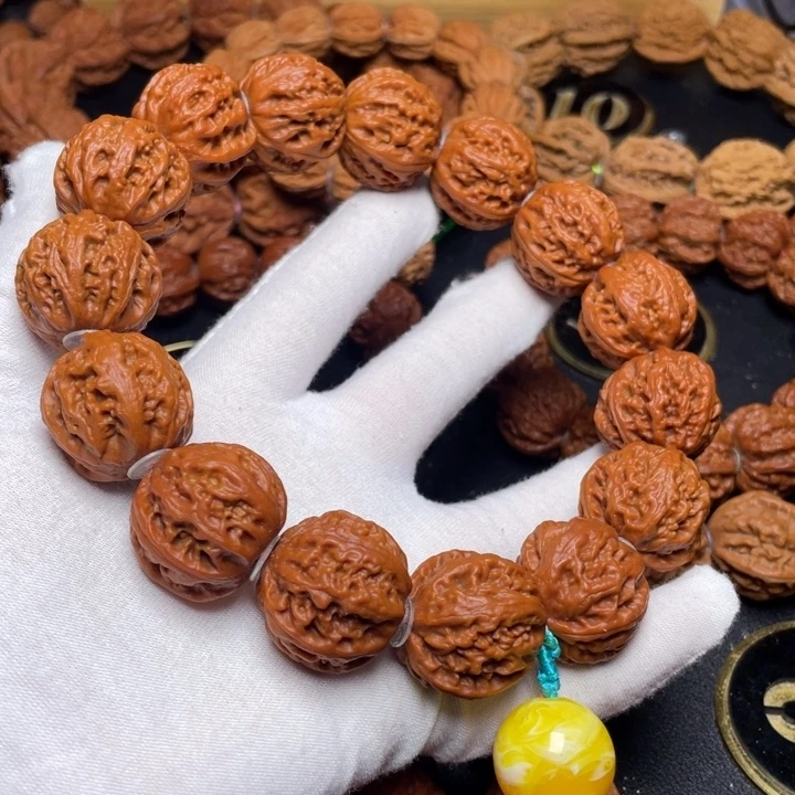 文玩核桃手串粗筋珊瑚福利