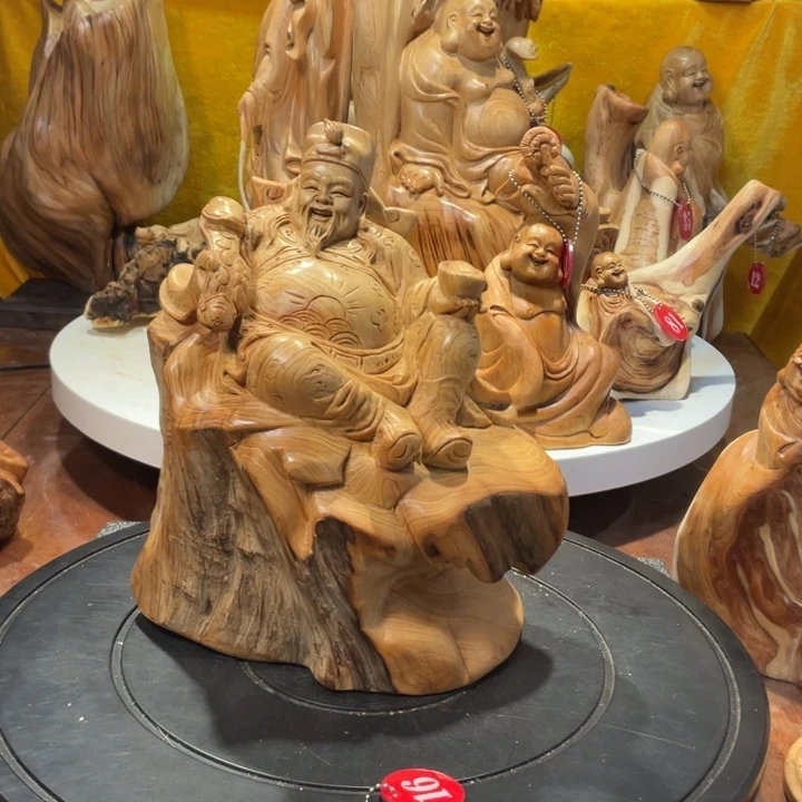 柏木（崖柏）我***糖崖柏  财神