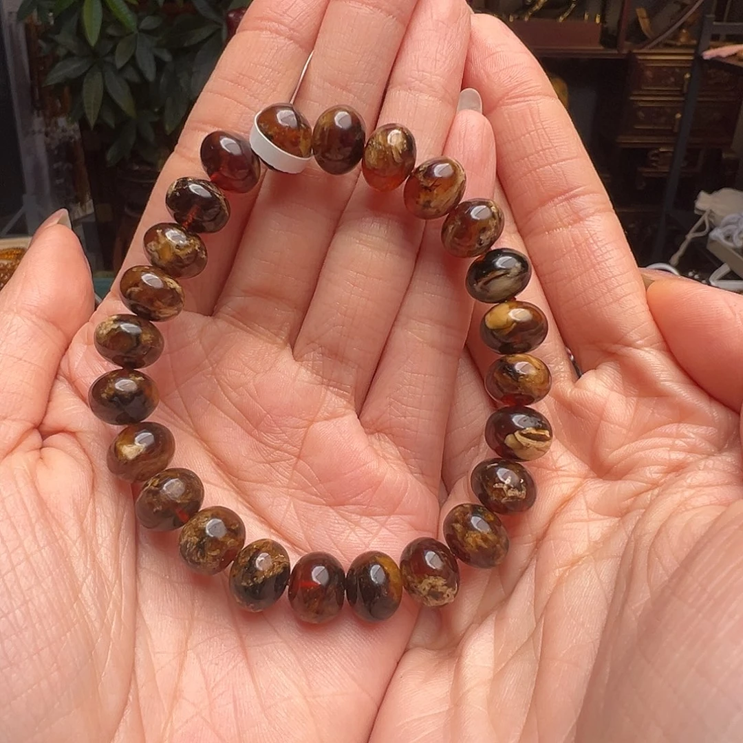 琥珀未镶嵌裸石抚顺琥珀10643十