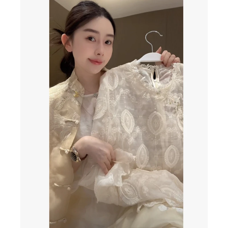 ZHUIMU.【花香】新中式国风时尚气质百搭上衣ZM8302