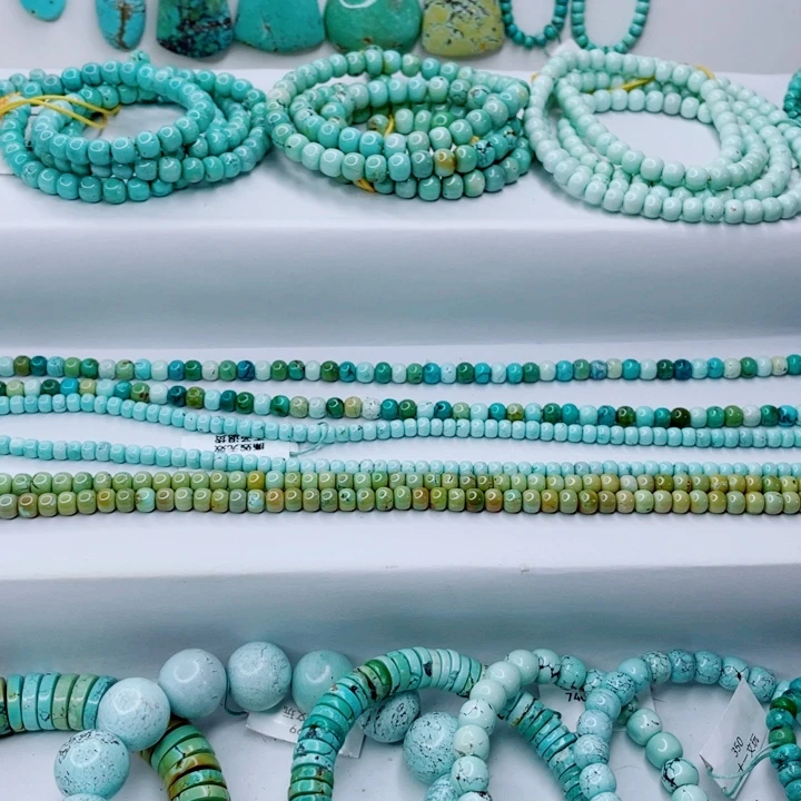 绿松石未镶嵌颈饰r