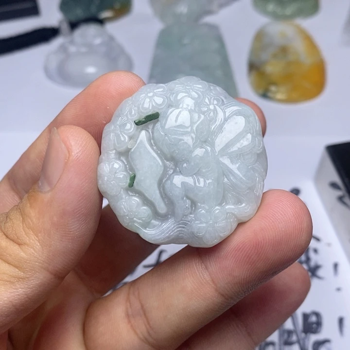 颈饰未镶嵌翡翠翡翠