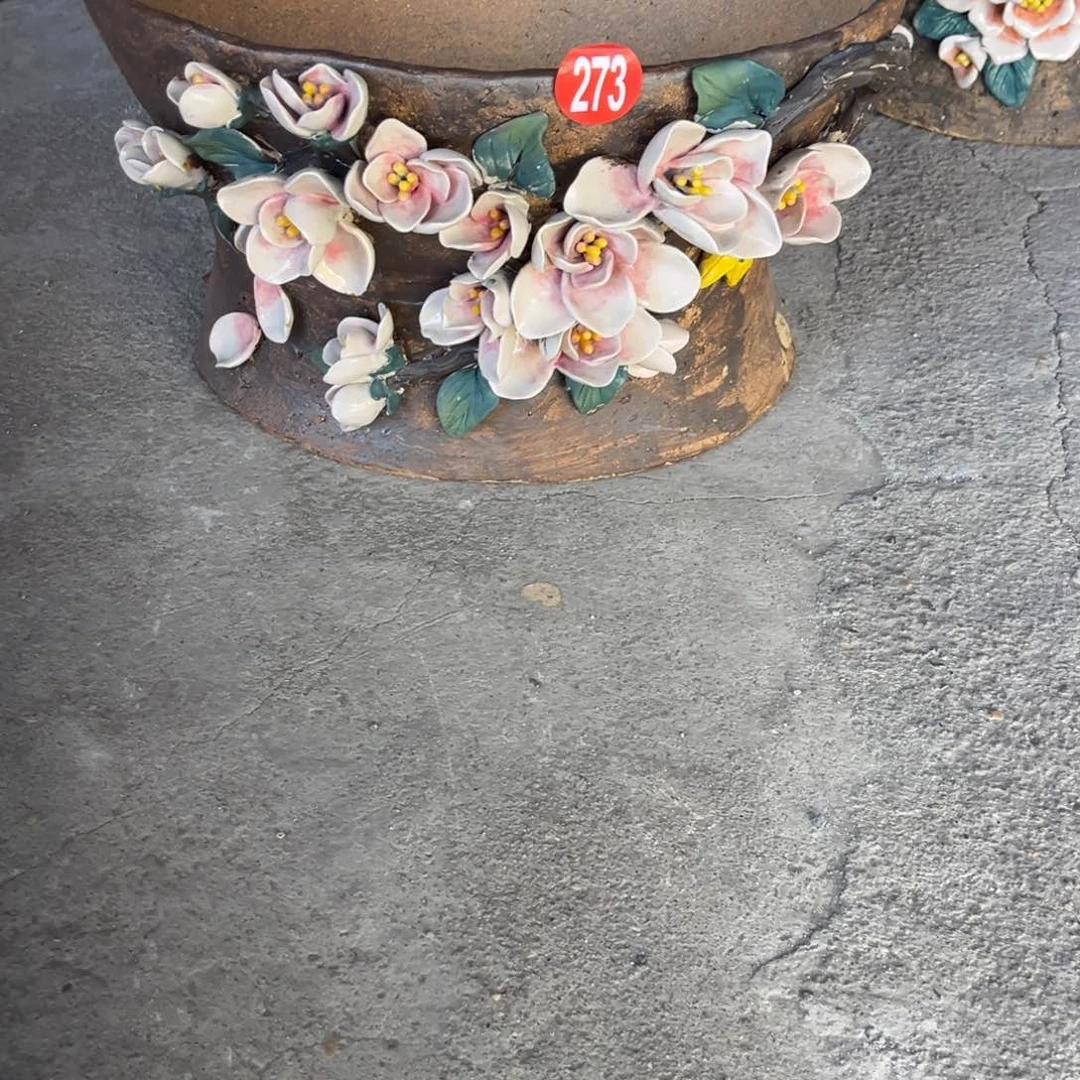 陶瓷腓*微瑕273号陶然花盆新年福利