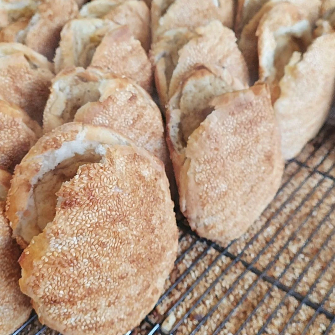 大名府特产焦烧饼咸香甜香老式口味方便速食