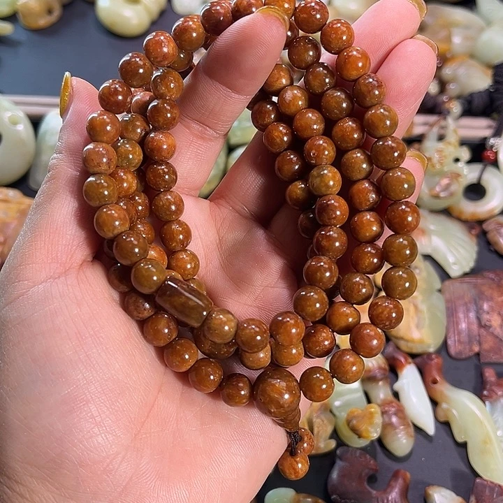 岫岩河磨玉（透闪石质玉）未镶嵌颈饰