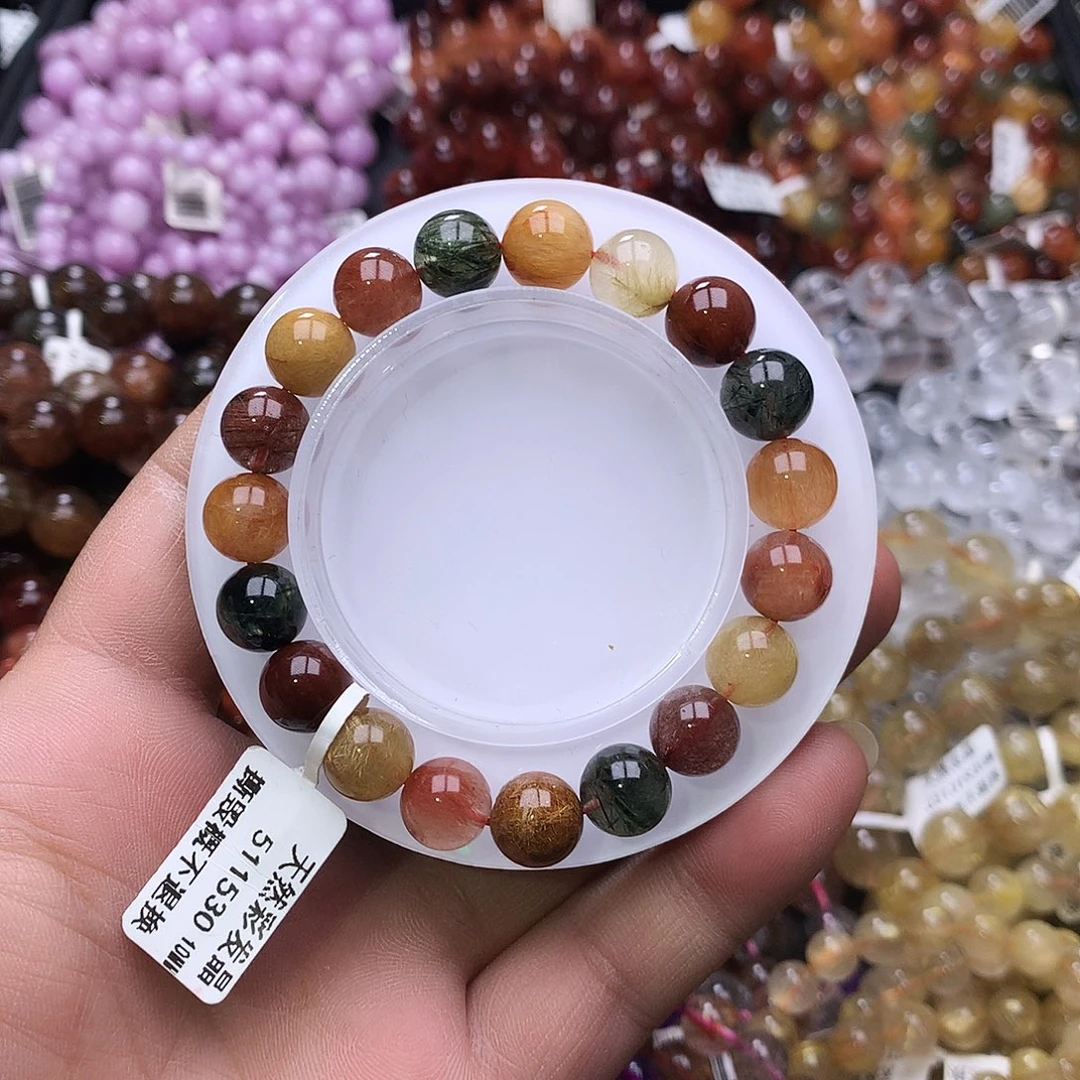 水晶未镶嵌手链，，