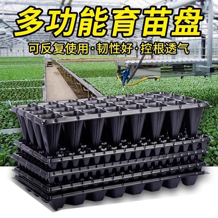 农用加厚50穴育苗盘蔬菜瓜果多肉32孔玉米西瓜种植神器育苗盆穴盘