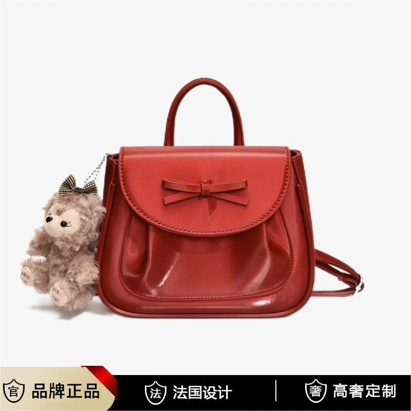 【长23CM宽7CM高18CM】法国新款女包手提斜挎复古高级感小众Y7006