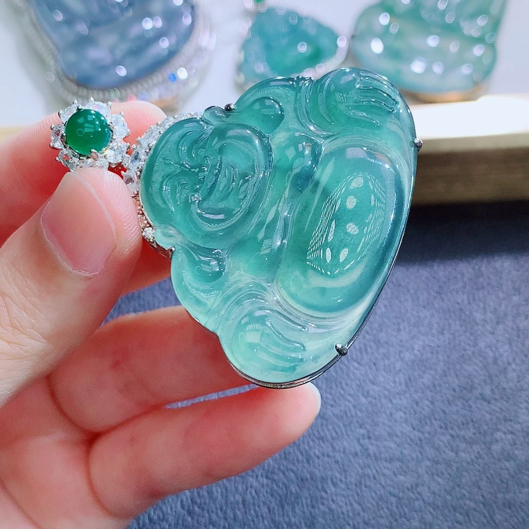 颈饰未镶嵌翡翠翡翠