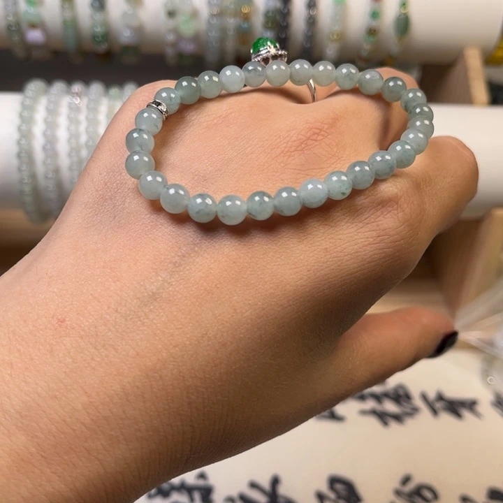 翡翠未镶嵌手链翡翠