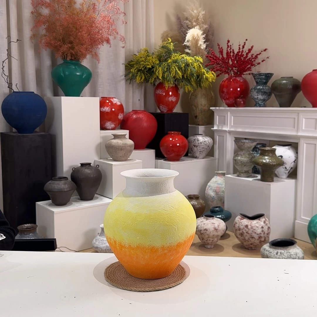 摆件景德镇陶瓷闪拍93