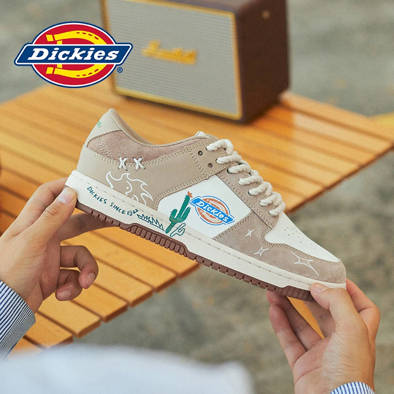Dickies男鞋新款板鞋透气休闲男鞋百搭潮流时尚低帮冬季运动鞋