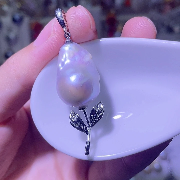 淡水珍珠合金颈饰43