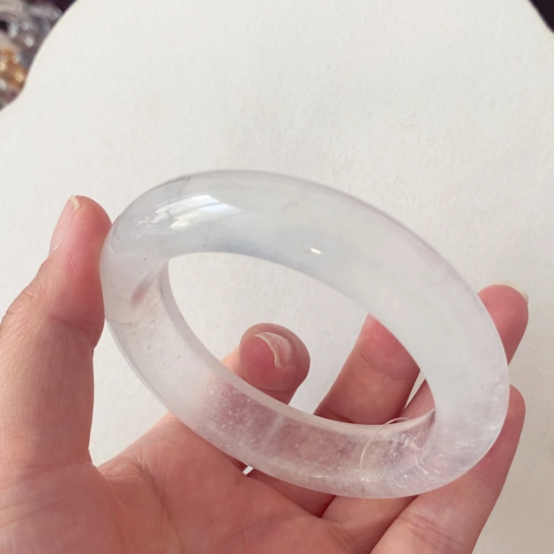 石英质玉手镯未镶嵌55-56