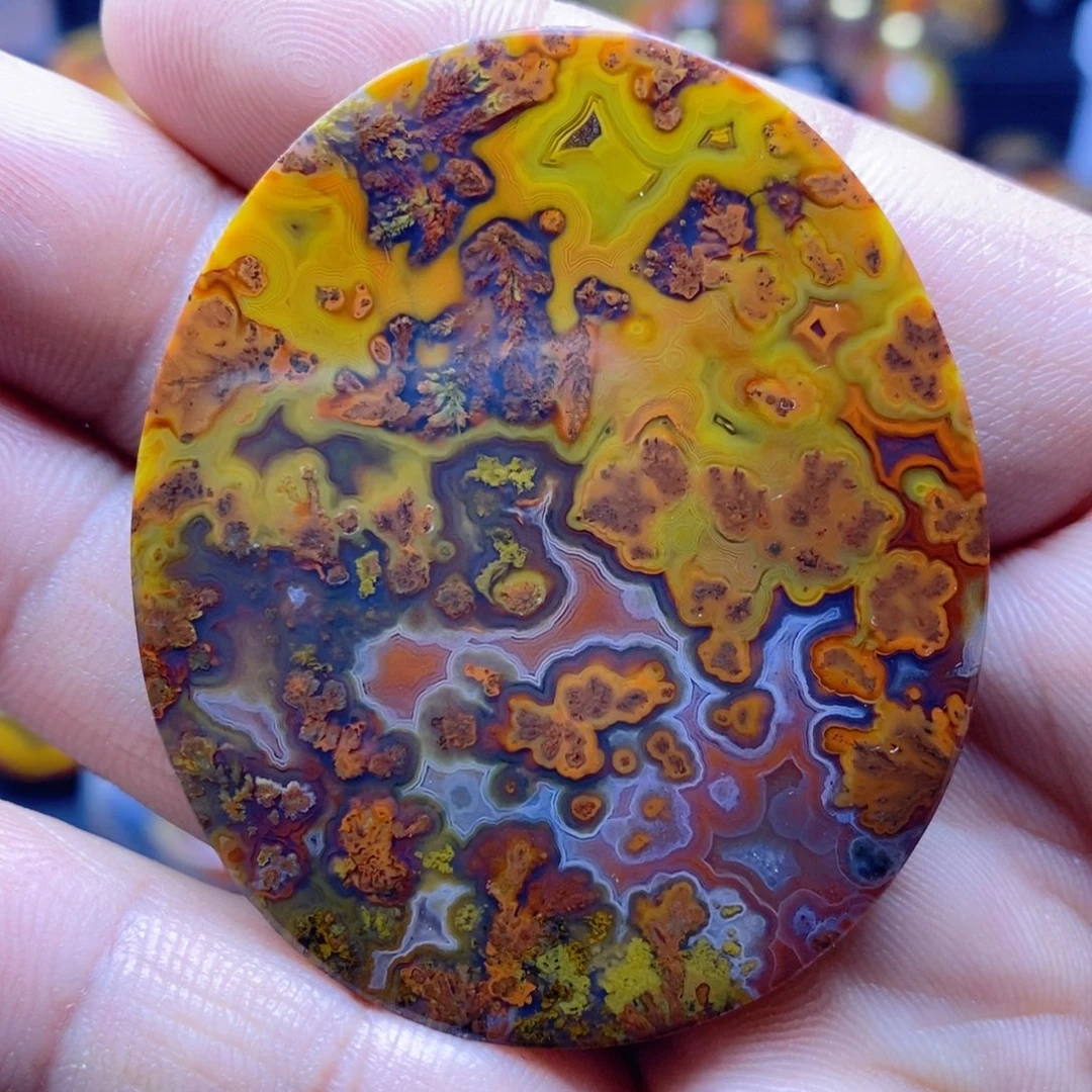 玛瑙/玉髓未镶嵌手把件