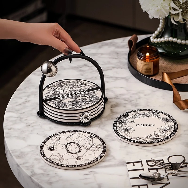 行煋丨法式砂锅垫隔热垫子餐桌防烫杯垫陶瓷家用耐高温高级感餐垫