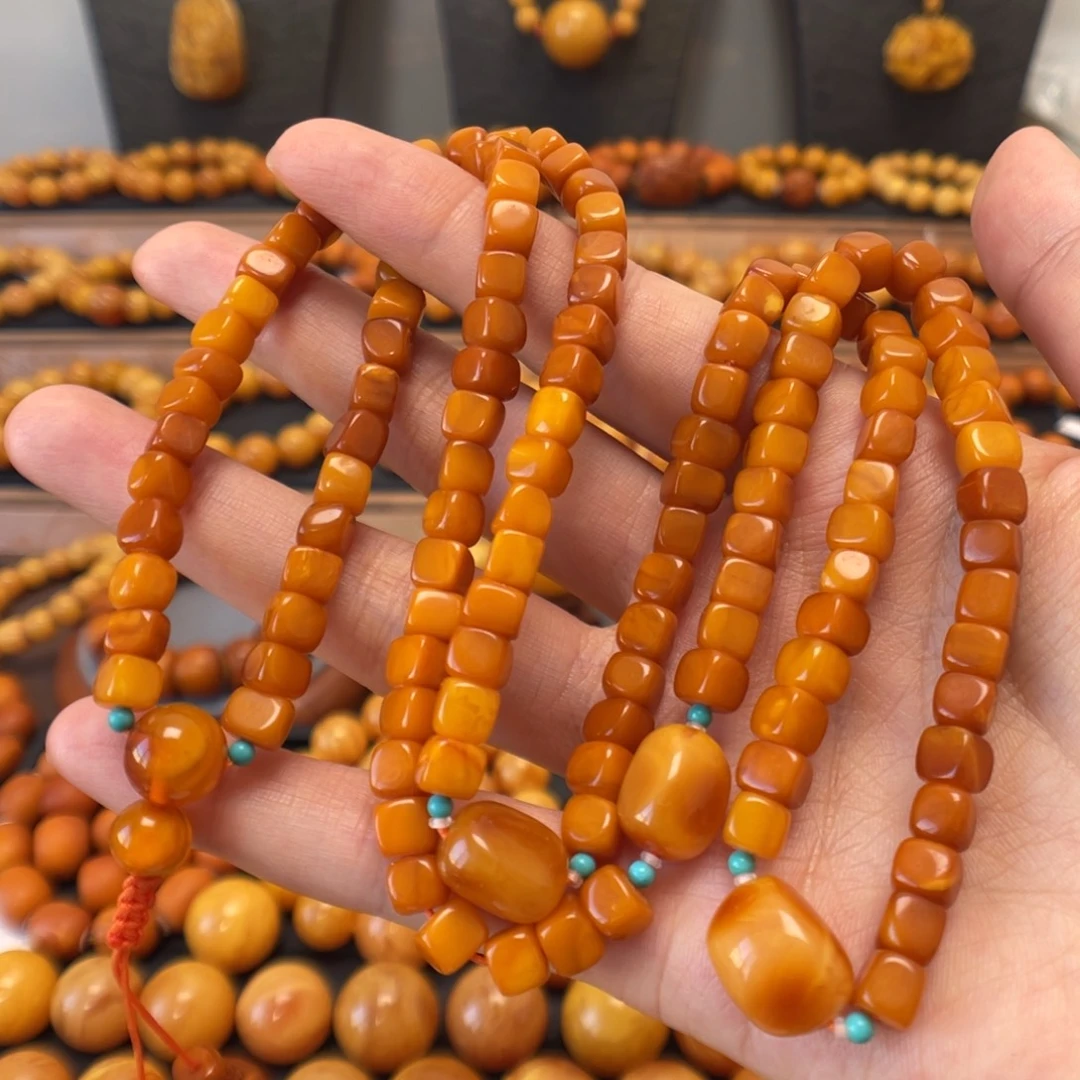 蜜蜡未镶嵌手链蜜蜡