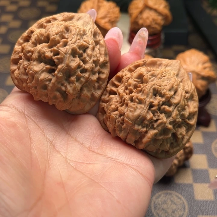 核桃48大官帽文玩