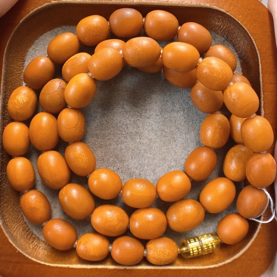 未镶嵌项链蜜蜡蜜蜡项链