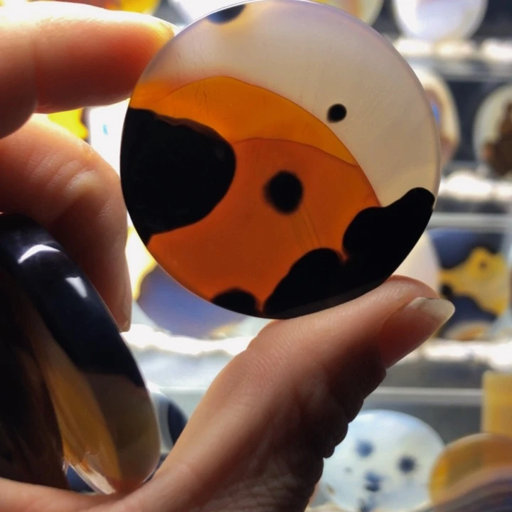 合金玛瑙/玉髓珠宝奇石127