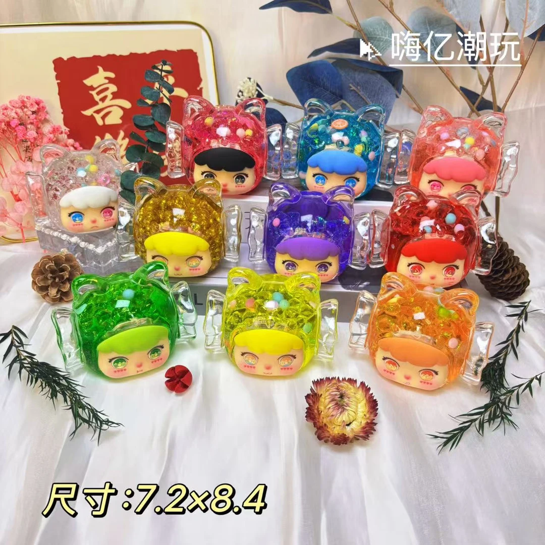 【直播拆】飘碎冰香薰糖果女孩入油网红摆件