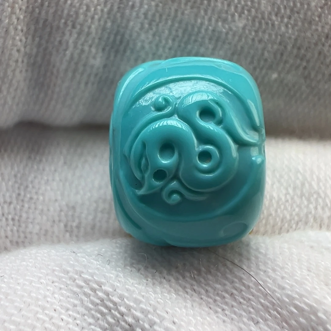 绿松石未镶嵌配饰11.7×9.1