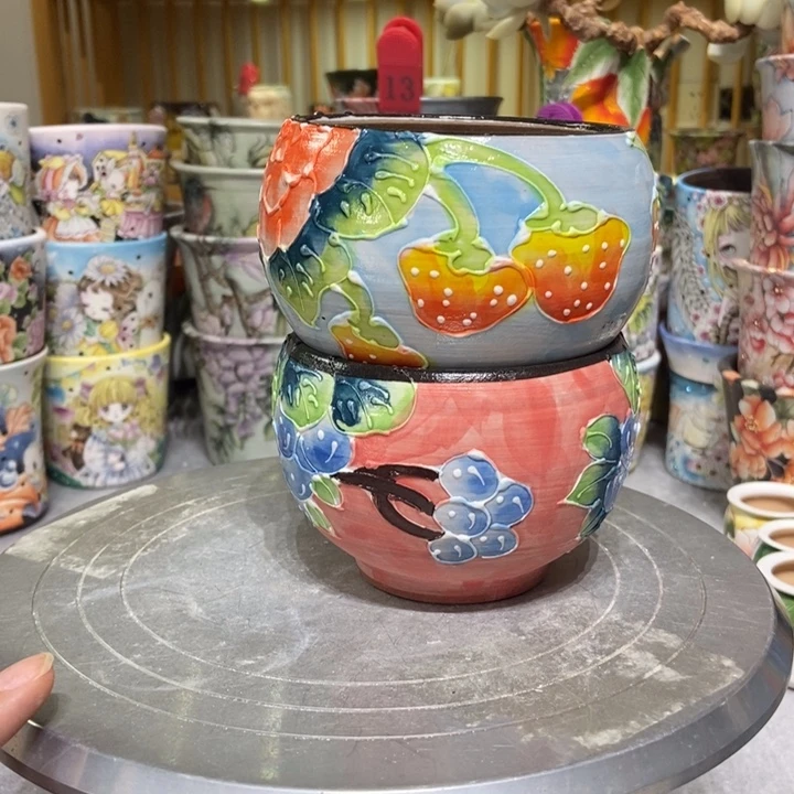 景德镇艺术手绘作品