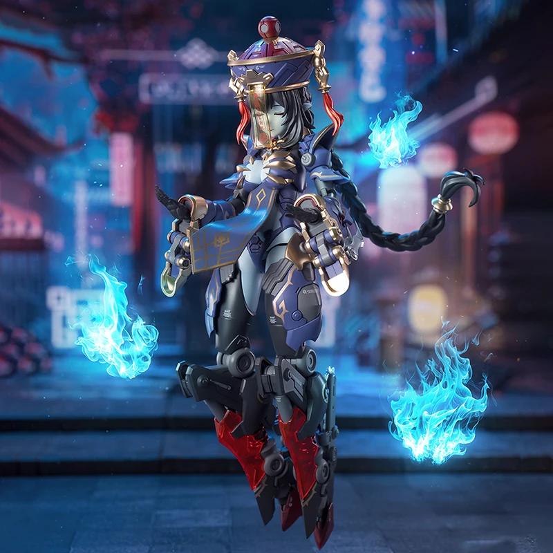 和模线 1/12 梅德塔残响 玖莲 小尸妹 丧尸僵尸娘 机娘